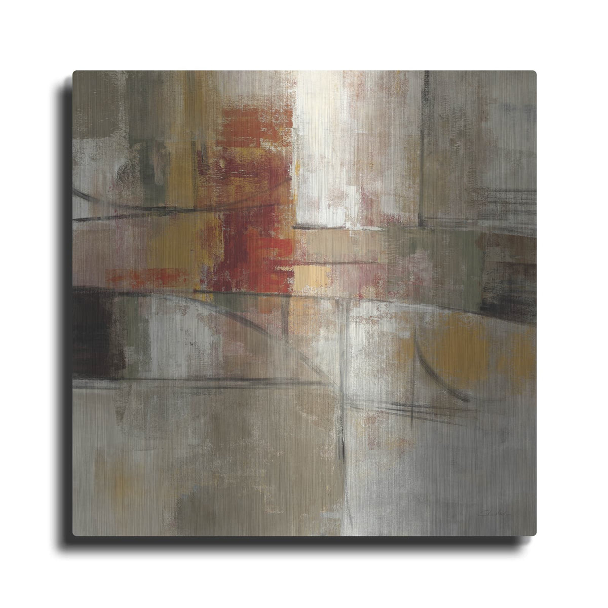 'Trajectory' by Silvia Vassileva – Metal Wall Art