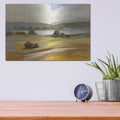 'Tranquil Landscape' by Silvia Vassileva – Metal Wall Art, 16x12 room view