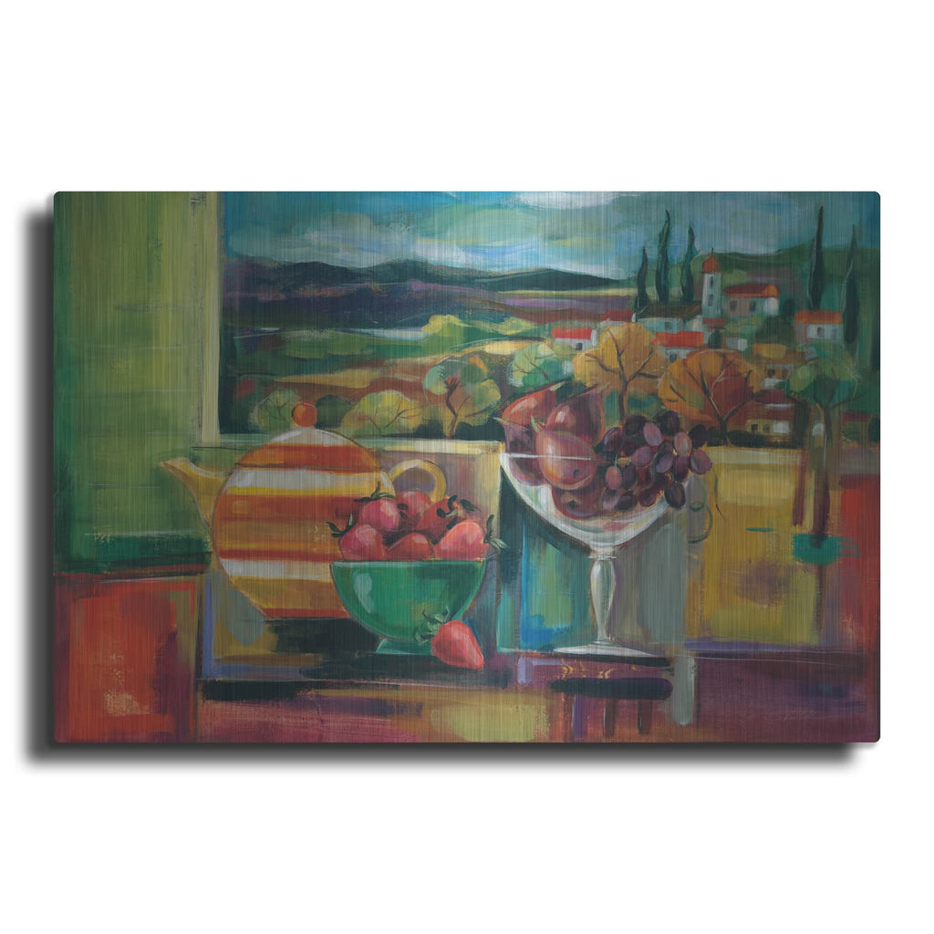 'View Through The Window C' by Silvia Vassileva – Metal Wall Art