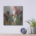 'Vintage Garden' by Silvia Vassileva – Metal Wall Art, 12x12 room view