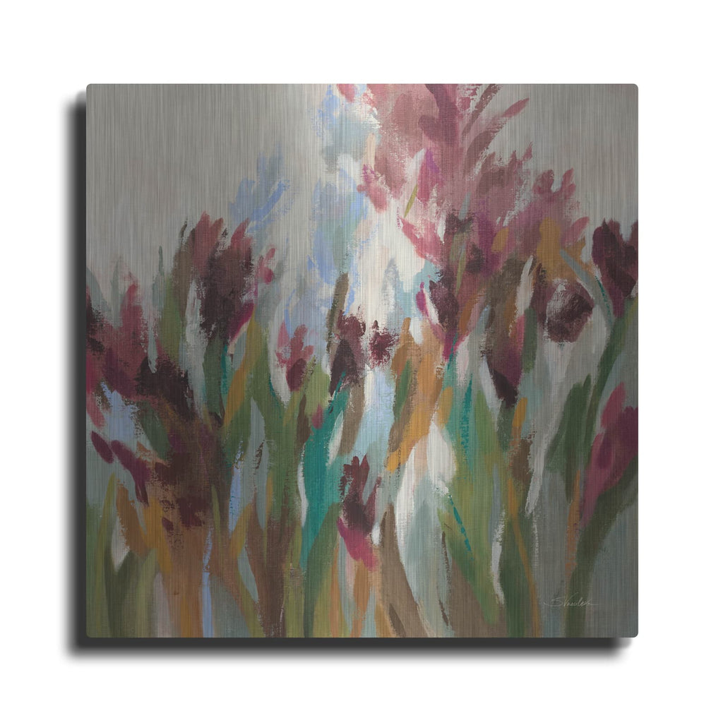 'Vintage Garden' by Silvia Vassileva – Metal Wall Art