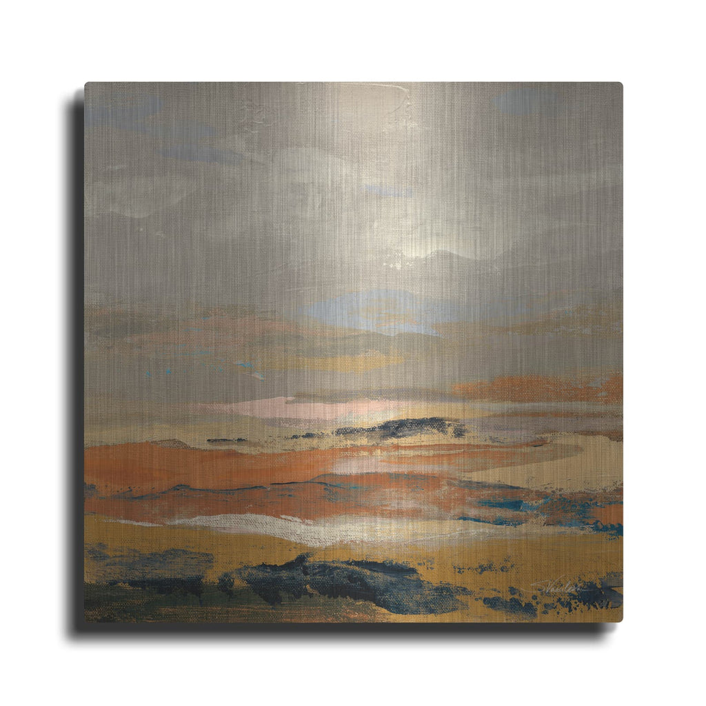 'Warm Bay 2' by Silvia Vassileva – Metal Wall Art