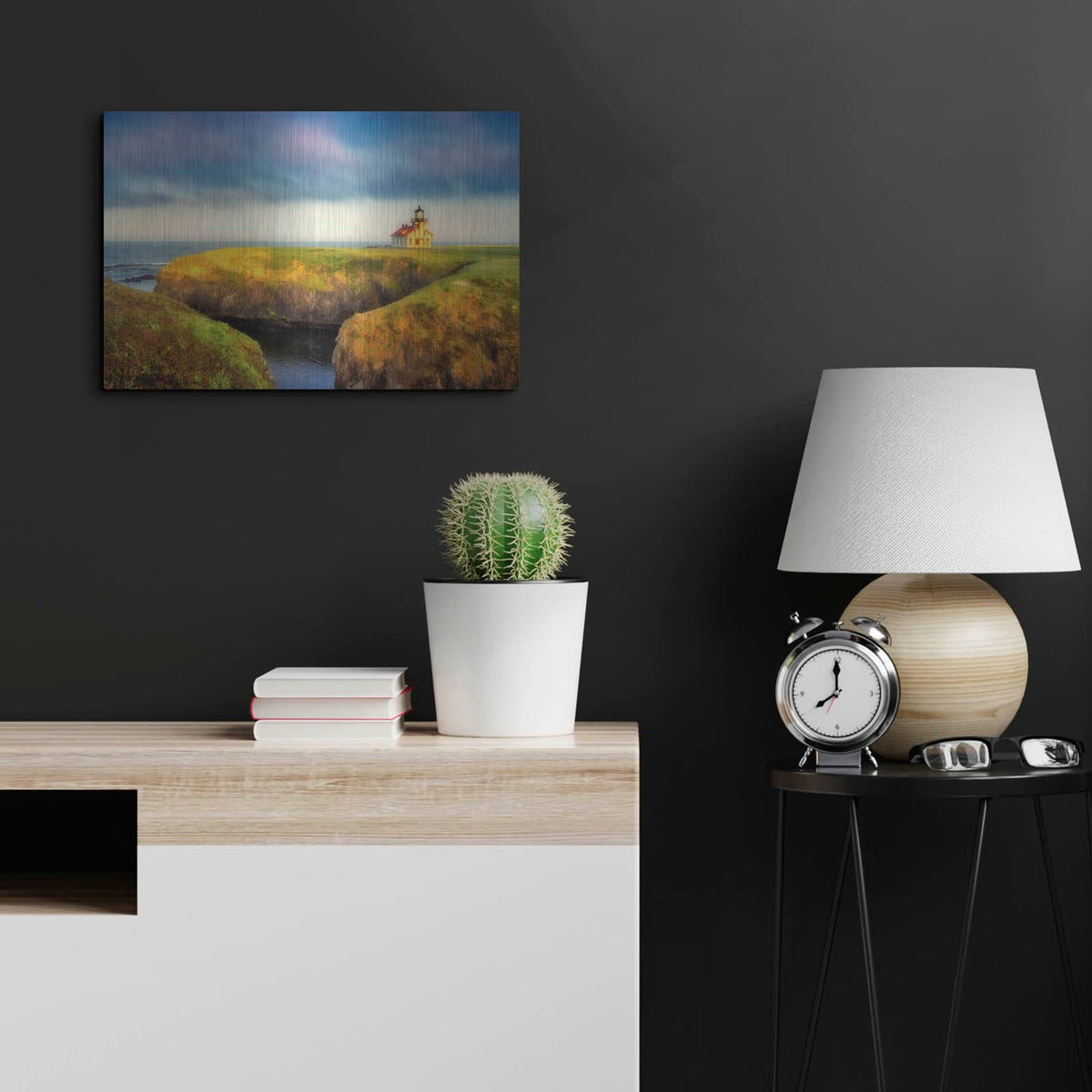 'Coastal' by Dennis Frates – Metal Wall Art, 24x16 room view