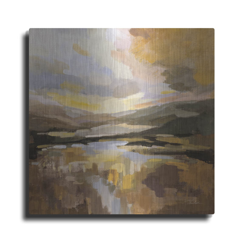 'Western Sky' by Silvia Vassileva – Metal Wall Art