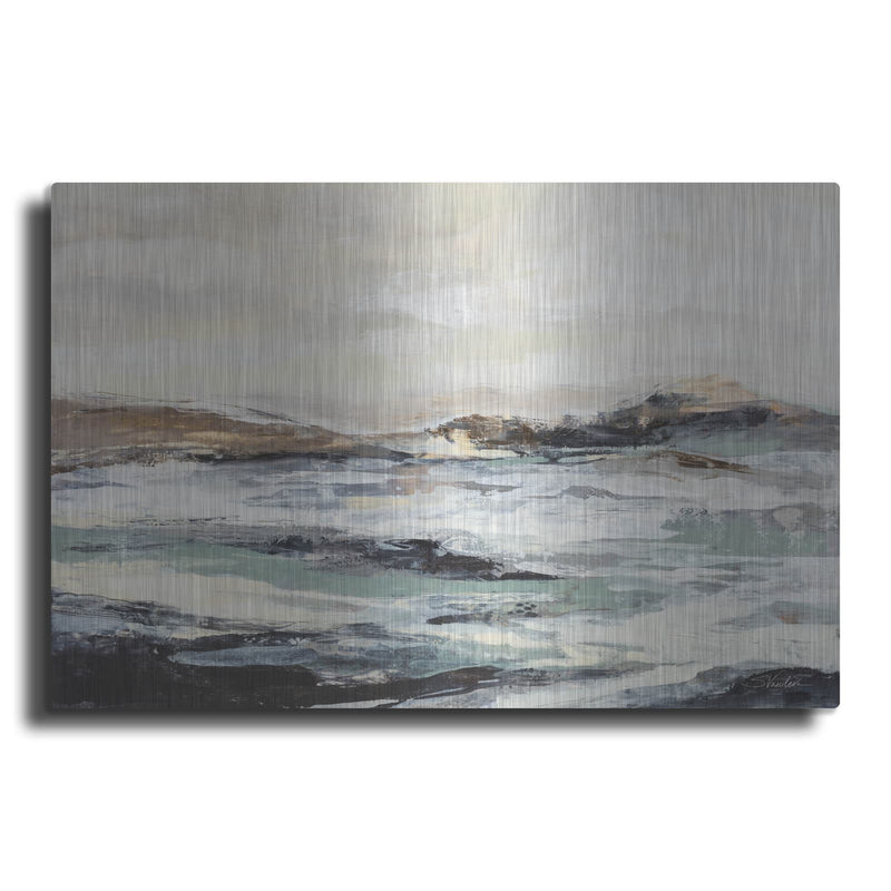 'White River' by Silvia Vassileva – Metal Wall Art