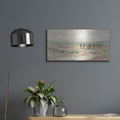 'White Road' by Silvia Vassileva – Metal Wall Art, 24x12 room view