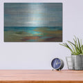 'Wispy Clouds' by Silvia Vassileva – Metal Wall Art, 16x12 room view