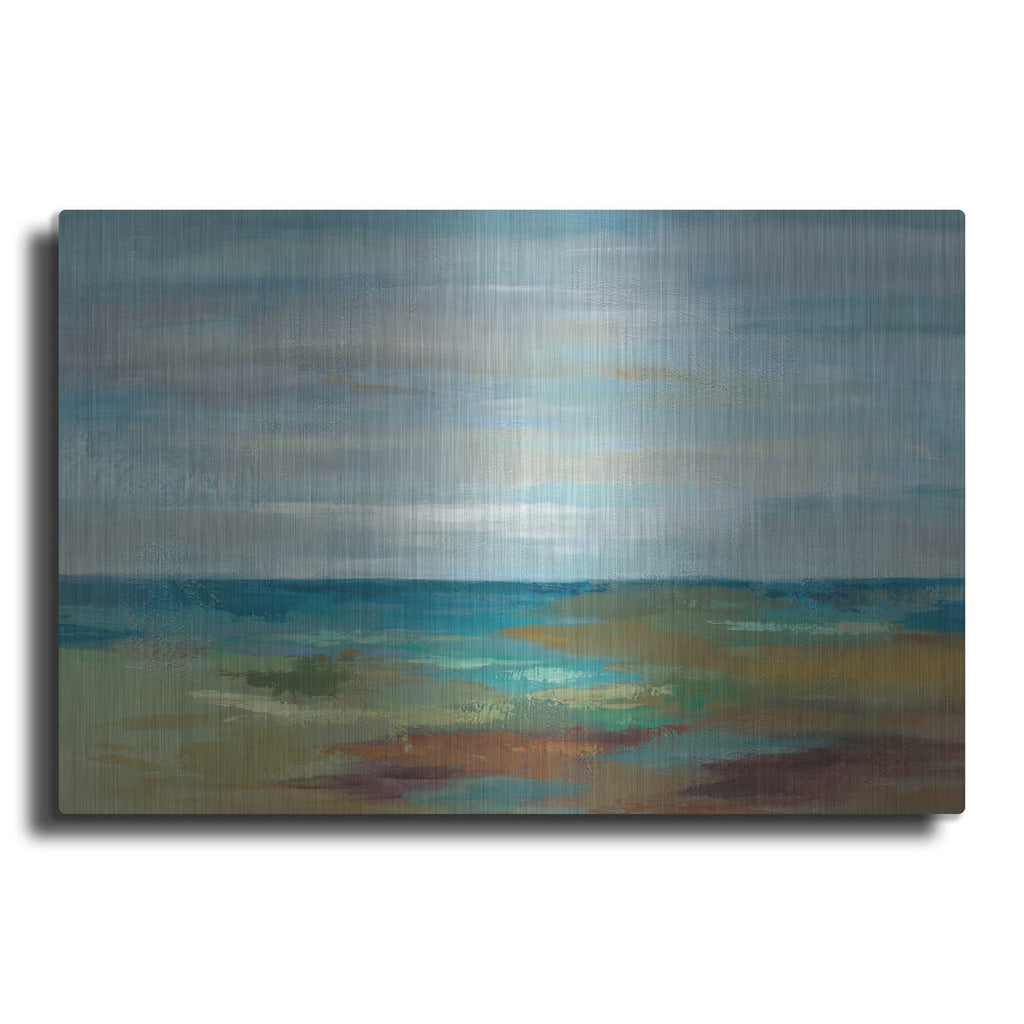 'Wispy Clouds' by Silvia Vassileva – Metal Wall Art
