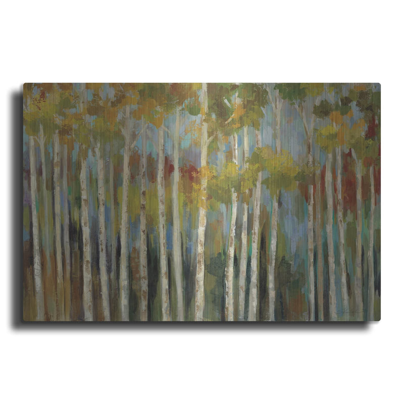 'Young Forest 3' by Silvia Vassileva – Metal Wall Art