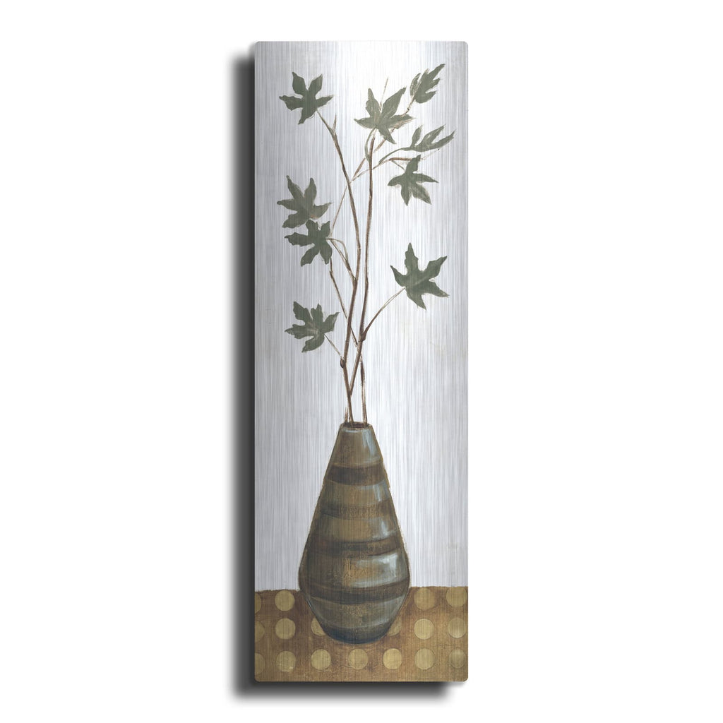 'Zen Panel 3 On White' by Silvia Vassileva – Metal Wall Art