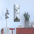 'Zen Panel 4 On White' by Silvia Vassileva – Metal Wall Art, 12x36 room view