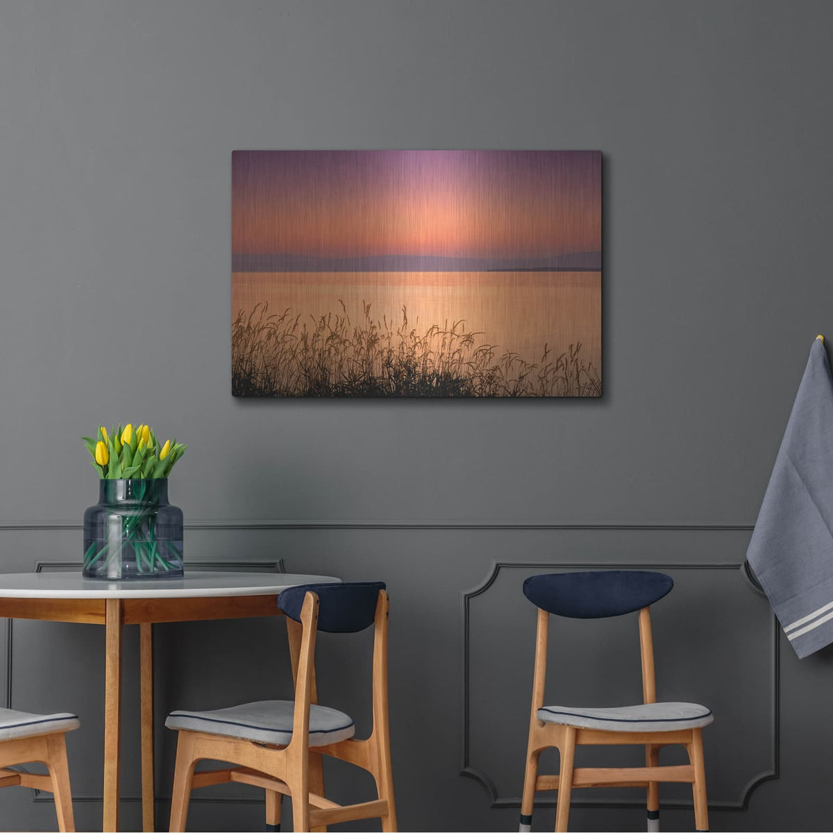 'Golden Hour' by Dennis Frates – Metal Wall Art, 36x24 room view