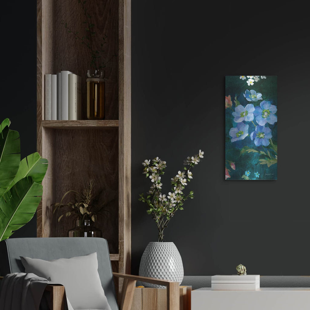 'Abbey Garden 3 C' by Danhui Nai – Metal Wall Art, 12x24 room view