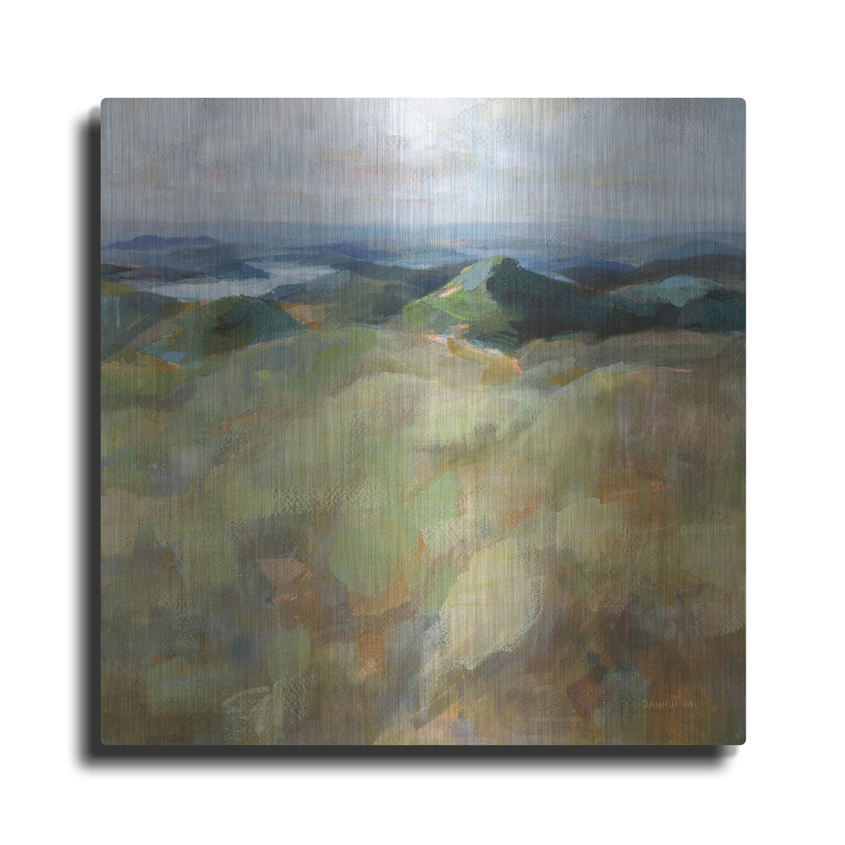 'Above The Lakes' by Danhui Nai – Metal Wall Art