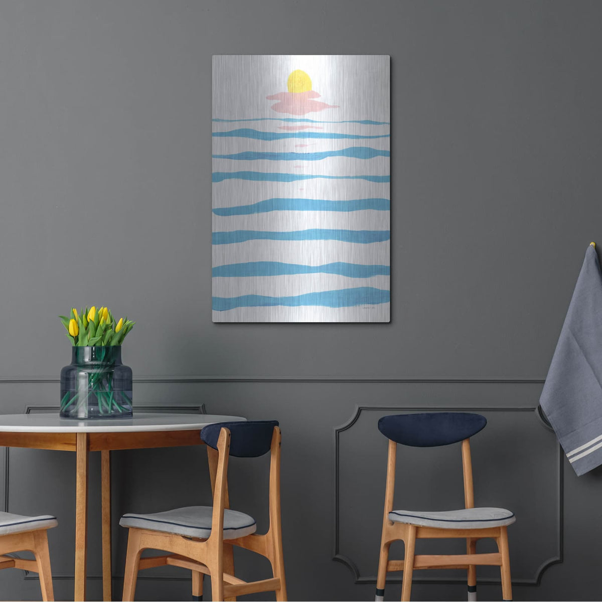 'Across The Water' by Danhui Nai – Metal Wall Art, 24x36 room view