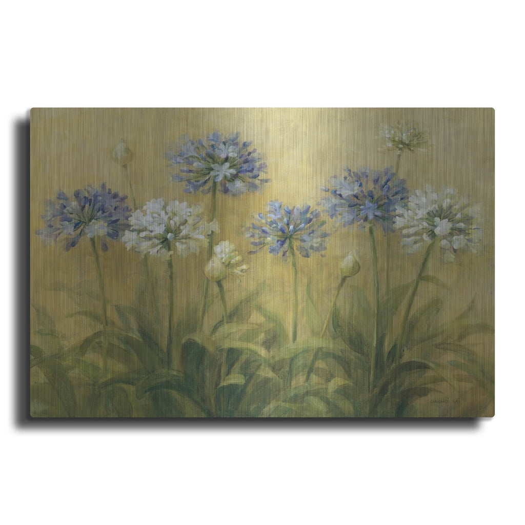 'Agapanthus' by Danhui Nai – Metal Wall Art
