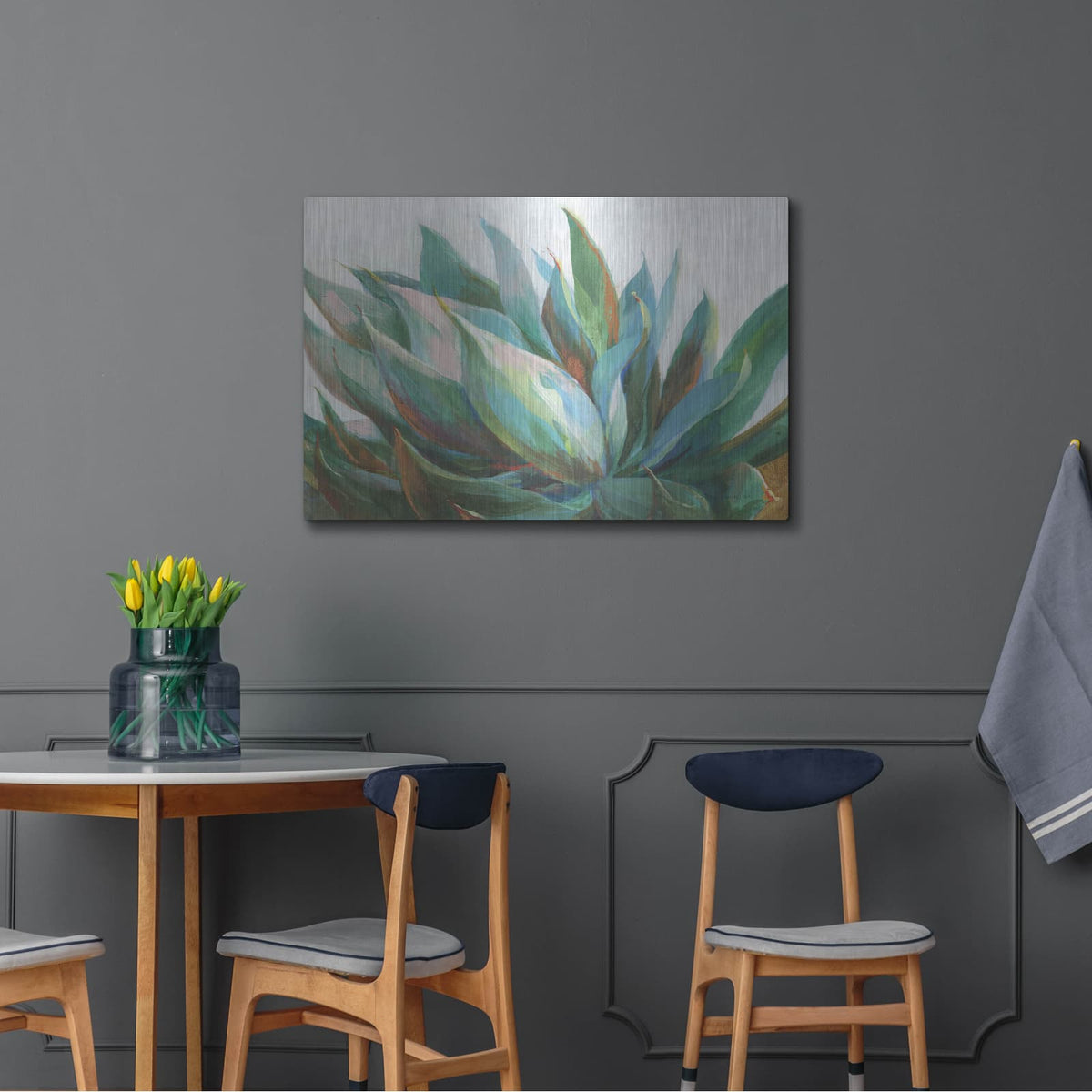'Agave' by Danhui Nai – Metal Wall Art, 36x24 room view