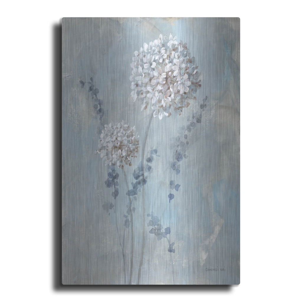 'Airy Blooms 1' by Danhui Nai – Metal Wall Art