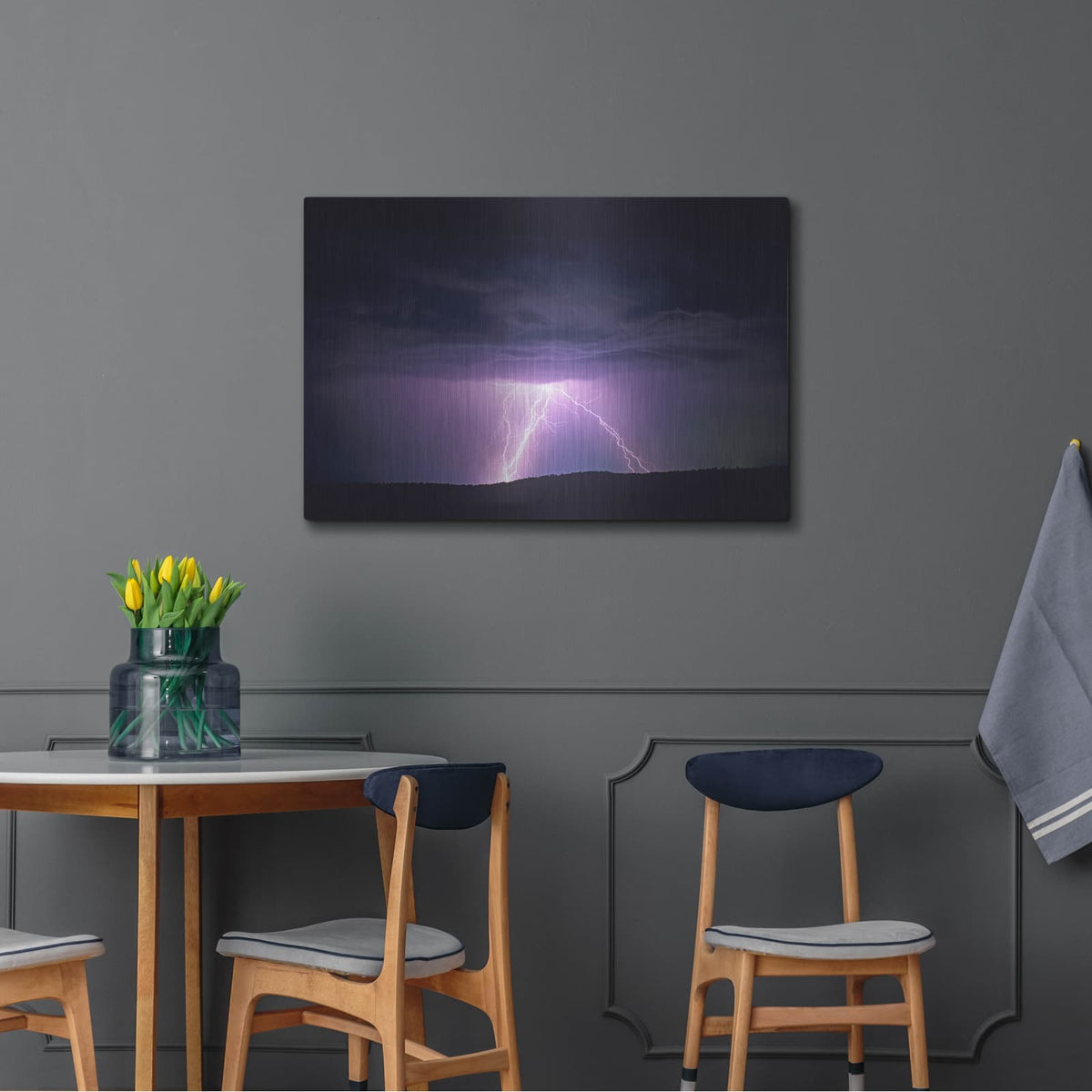 'Lightning' by Dennis Frates – Metal Wall Art, 36x24 room view