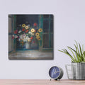 'All Abloom' by Danhui Nai – Metal Wall Art, 12x12 room view