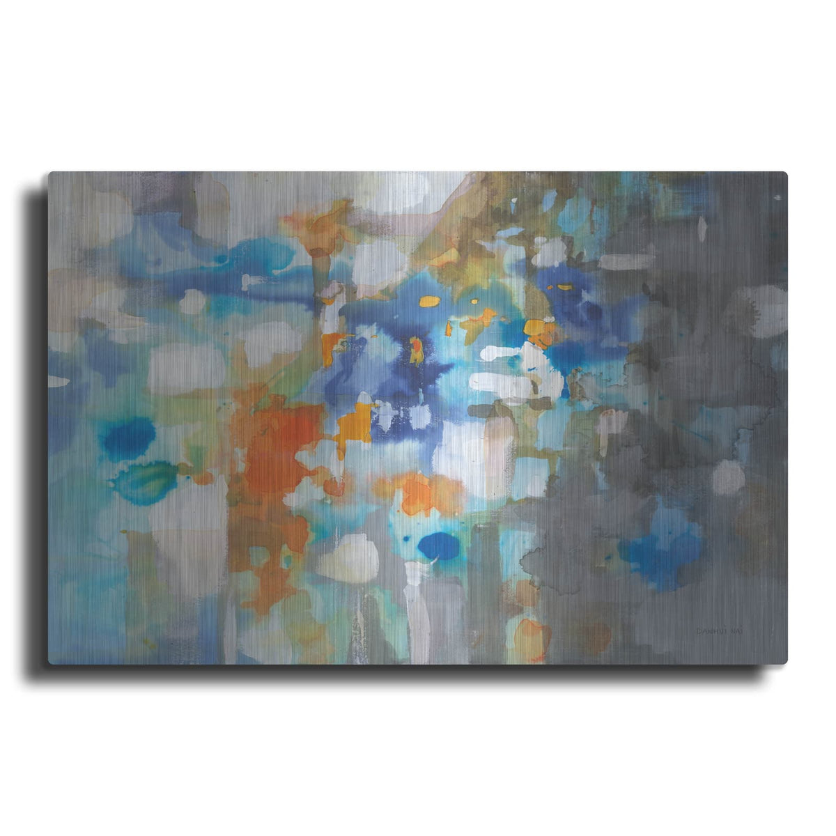 'Andes Ink Stain' by Danhui Nai – Metal Wall Art