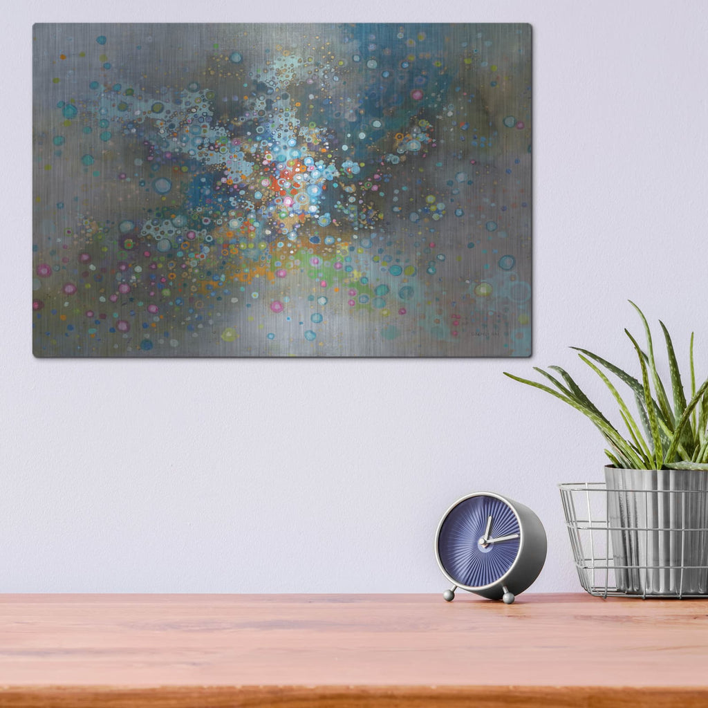 'Andromeda' by Danhui Nai – Metal Wall Art, 16x12 room view