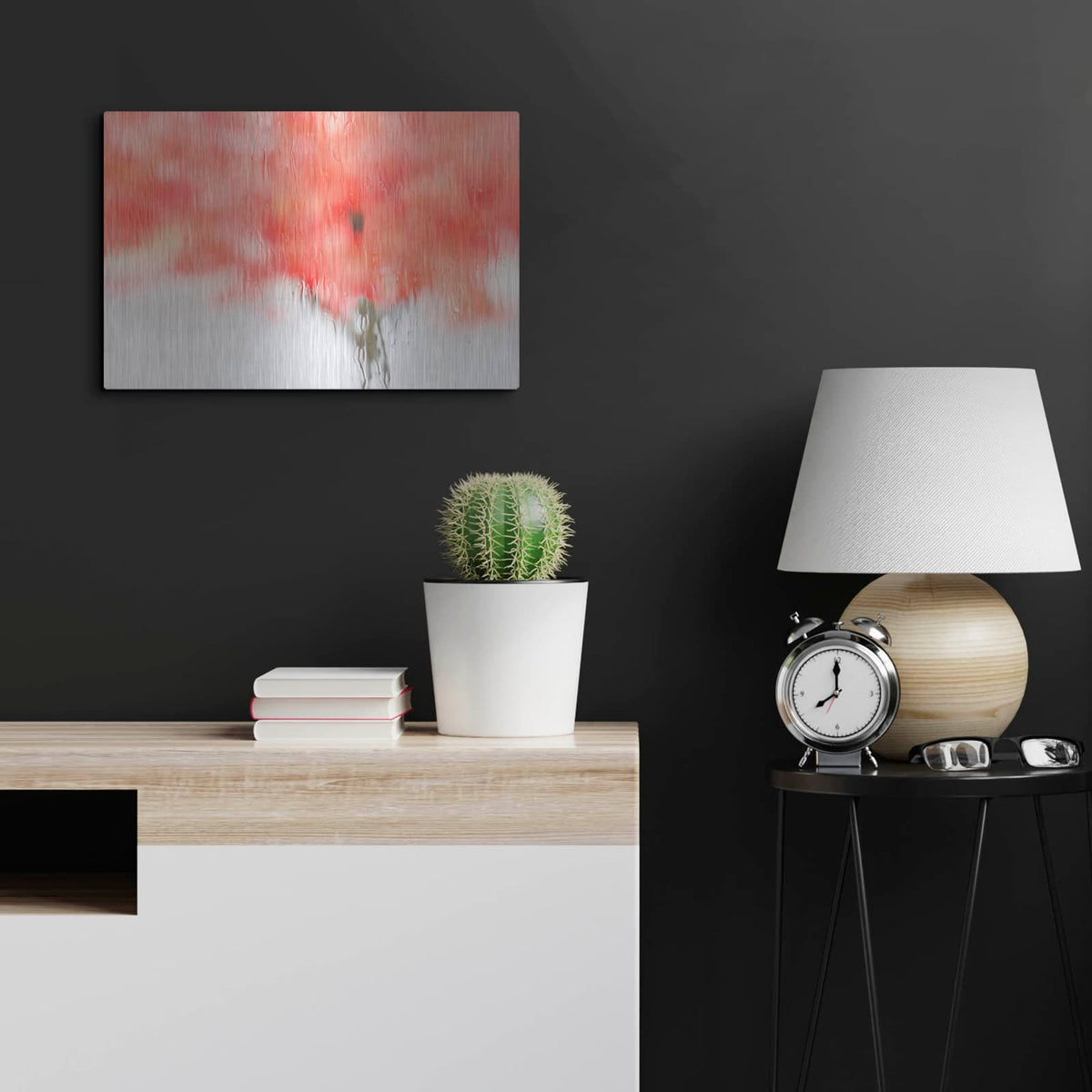 'Coral Window' by Dennis Frates – Metal Wall Art, 24x16 room view