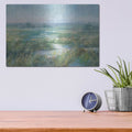 'April Meadows' by Danhui Nai – Metal Wall Art, 16x12 room view