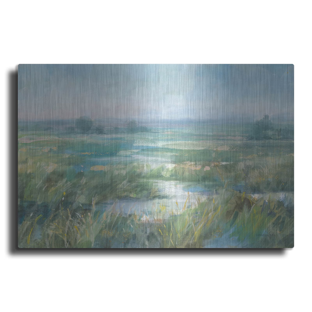 'April Meadows' by Danhui Nai – Metal Wall Art