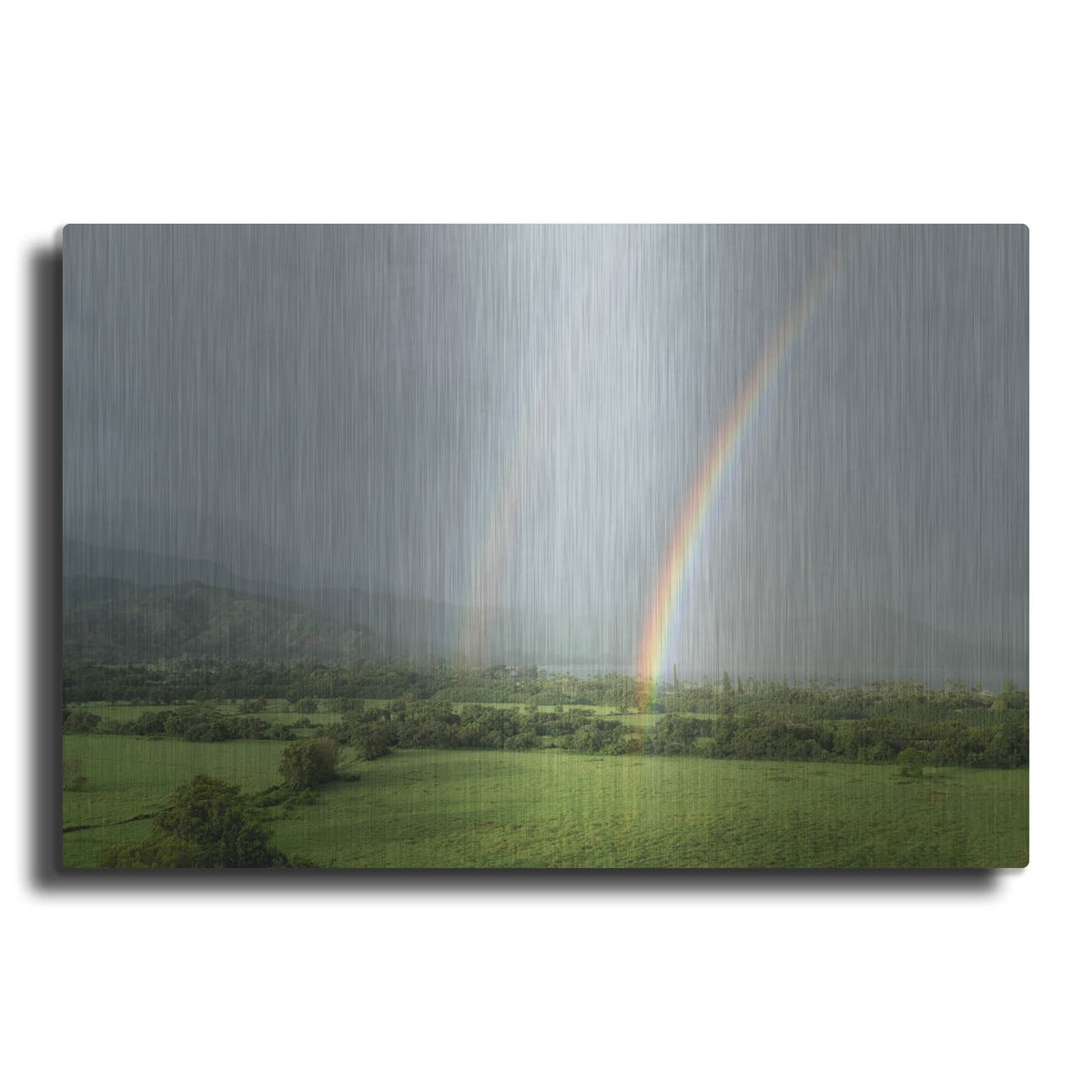 'Double Rainbow' by Dennis Frates – Metal Wall Art