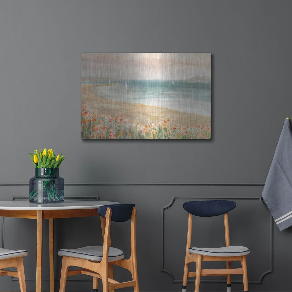 'Around The Point 3' by Danhui Nai – Metal Wall Art, 36x24 room view