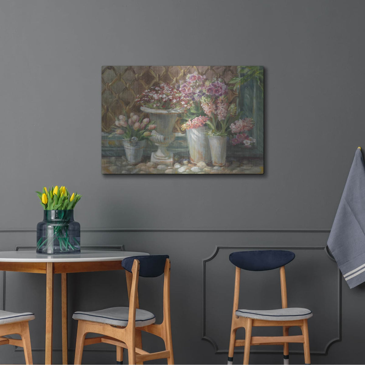 'At The Market' by Danhui Nai – Metal Wall Art, 36x24 room view