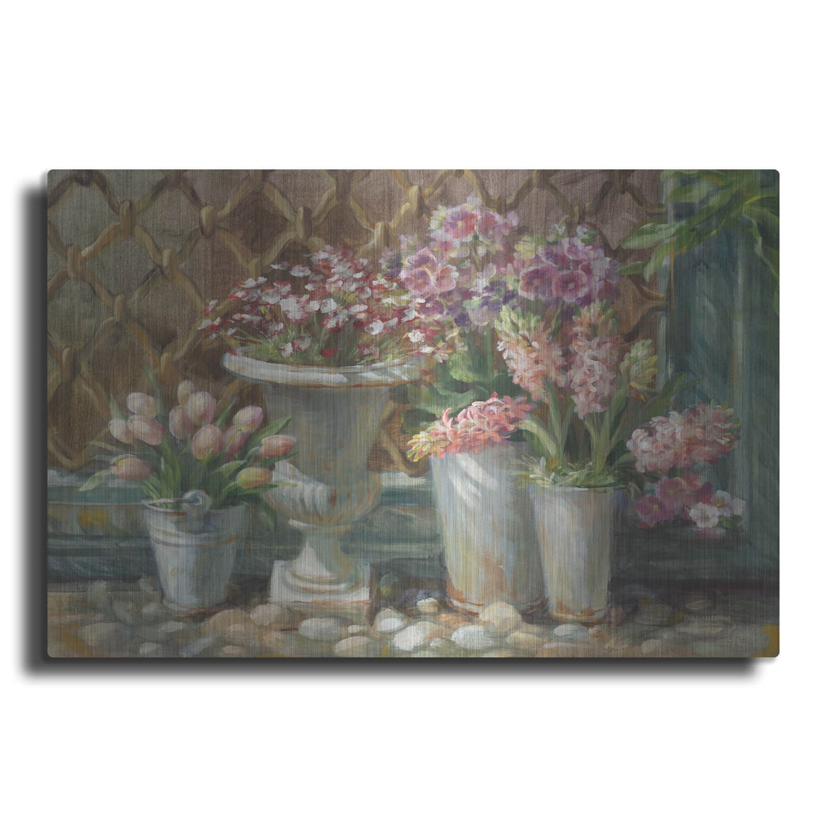 'At The Market' by Danhui Nai – Metal Wall Art