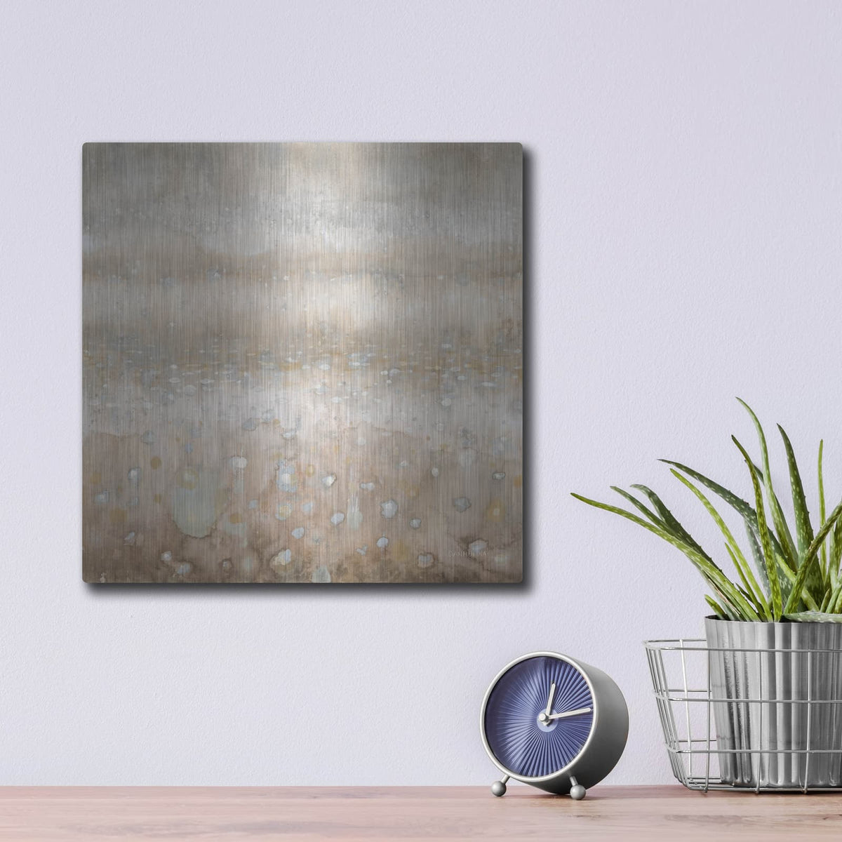 'Atmosphere' by Danhui Nai – Metal Wall Art, 12x12 room view