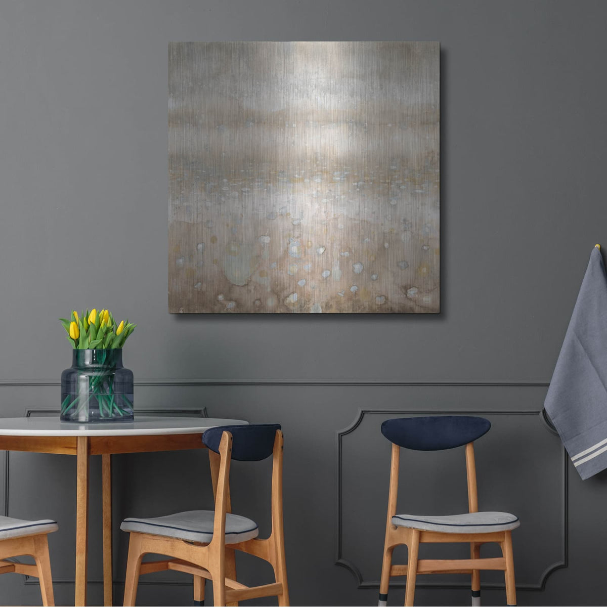 'Atmosphere' by Danhui Nai – Metal Wall Art, 36x36 room view