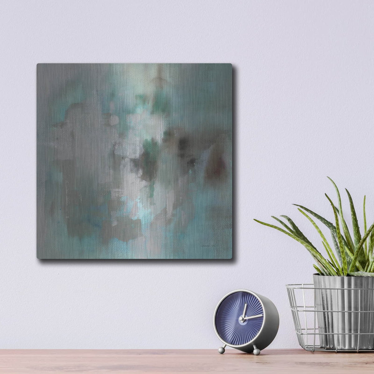 'Aurora' by Danhui Nai – Metal Wall Art, 12x12 room view