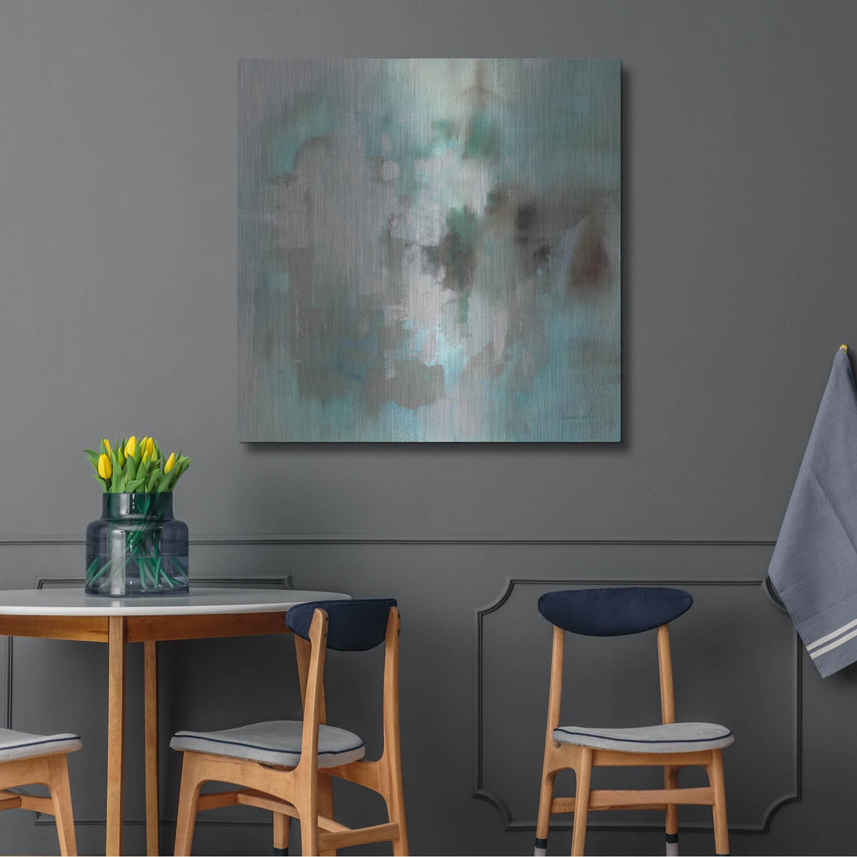 'Aurora' by Danhui Nai – Metal Wall Art, 36x36 room view