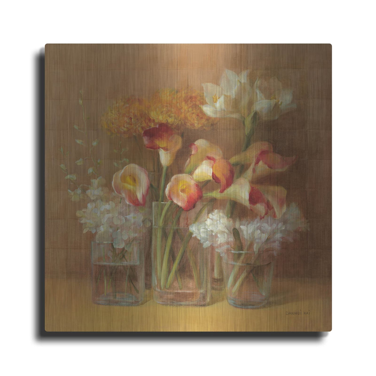 'Autumn Elegance' by Danhui Nai – Metal Wall Art