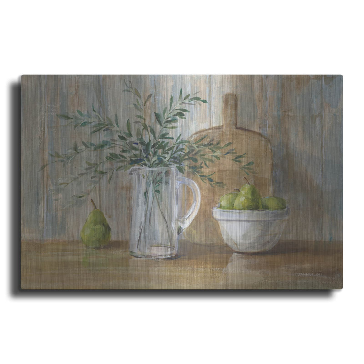 'Autumn Kitchen' by Danhui Nai – Metal Wall Art