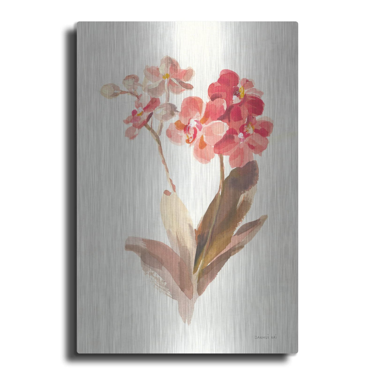'Autumn Orchid 2' by Danhui Nai – Metal Wall Art