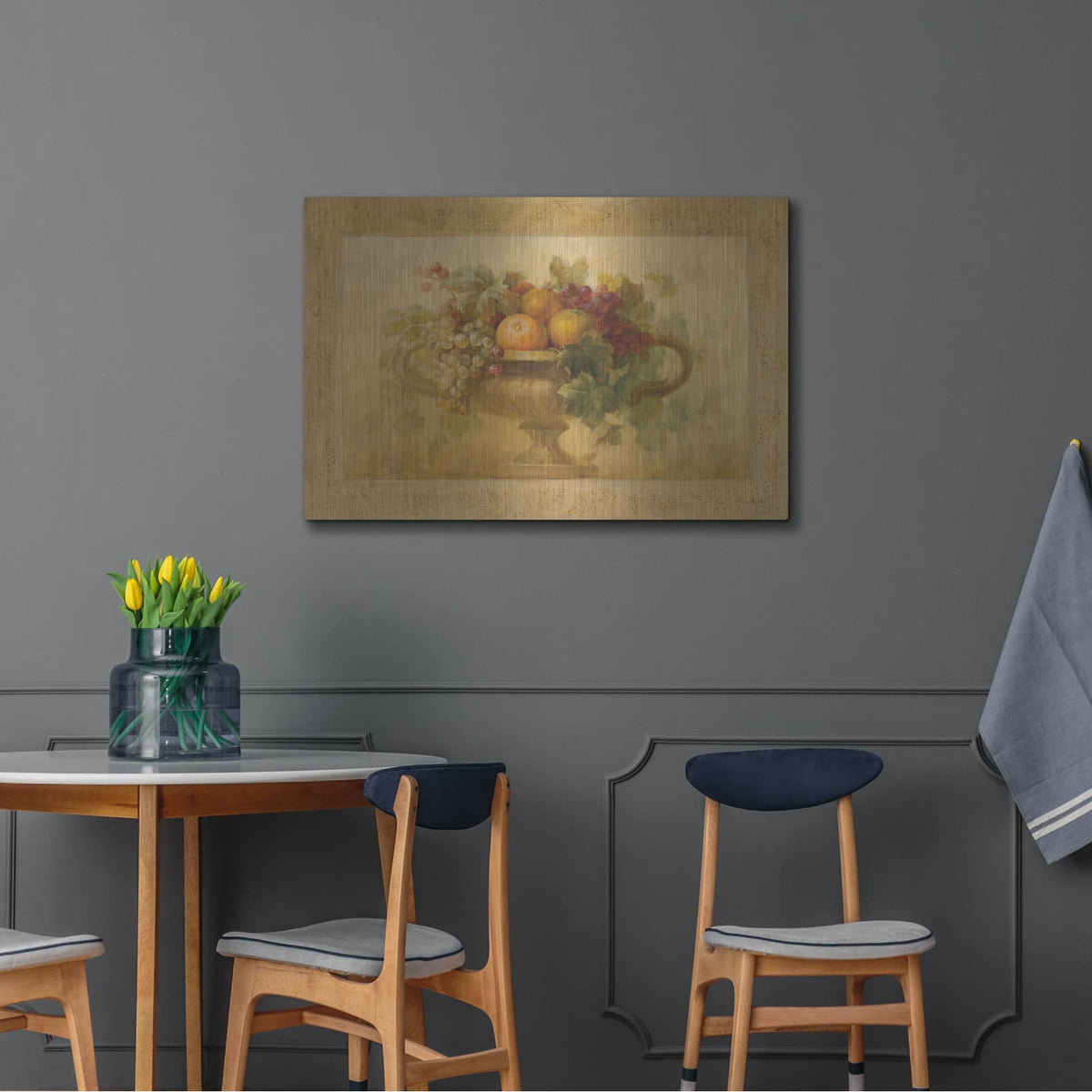 'Autumn Urn' by Danhui Nai – Metal Wall Art, 36x24 room view