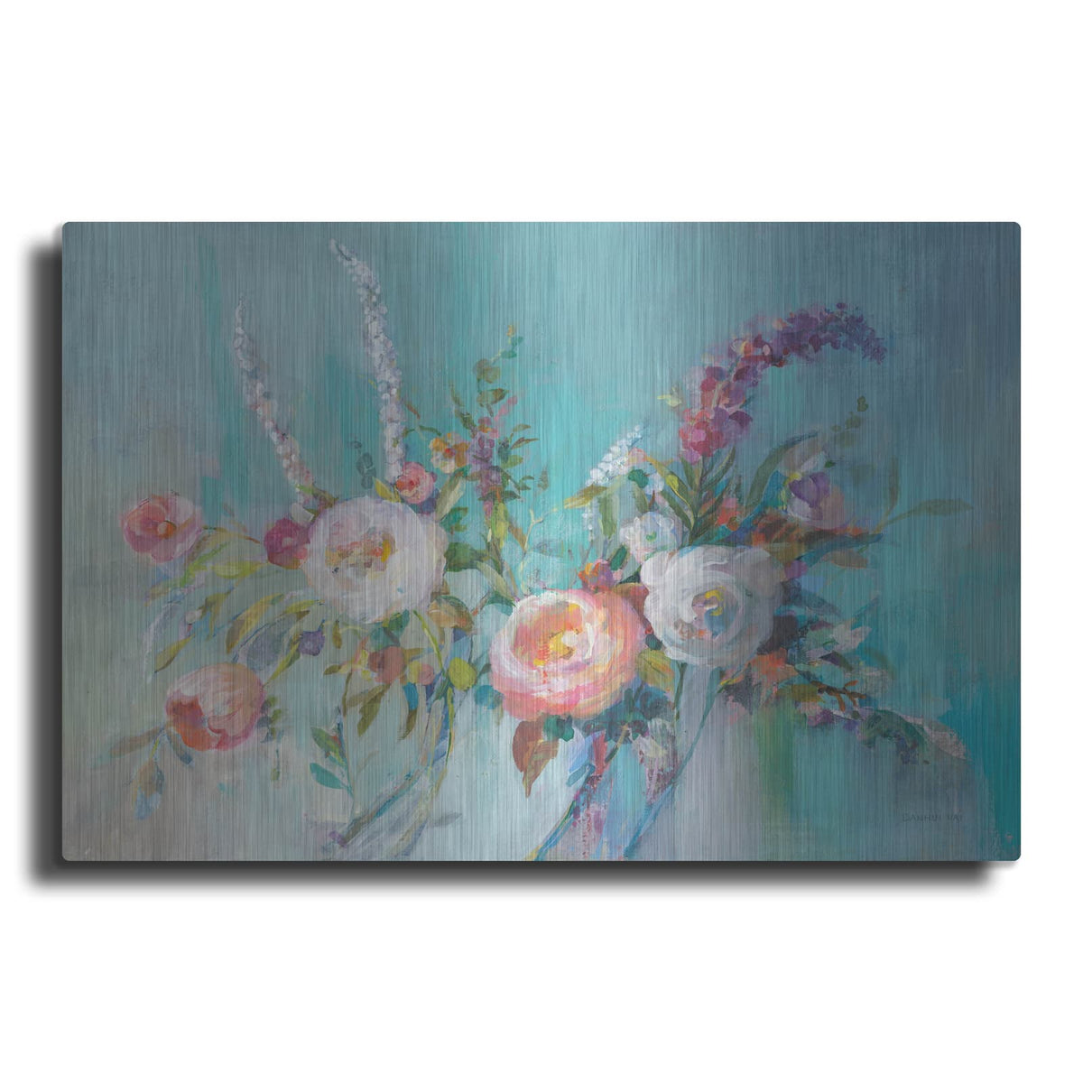 'Avalon Blooms' by Danhui Nai – Metal Wall Art