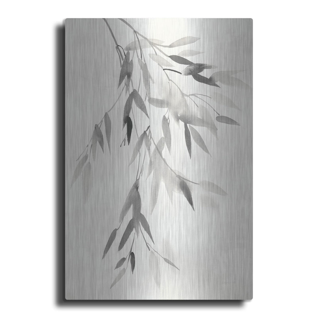 'Bamboo Leaves 4' by Danhui Nai – Metal Wall Art