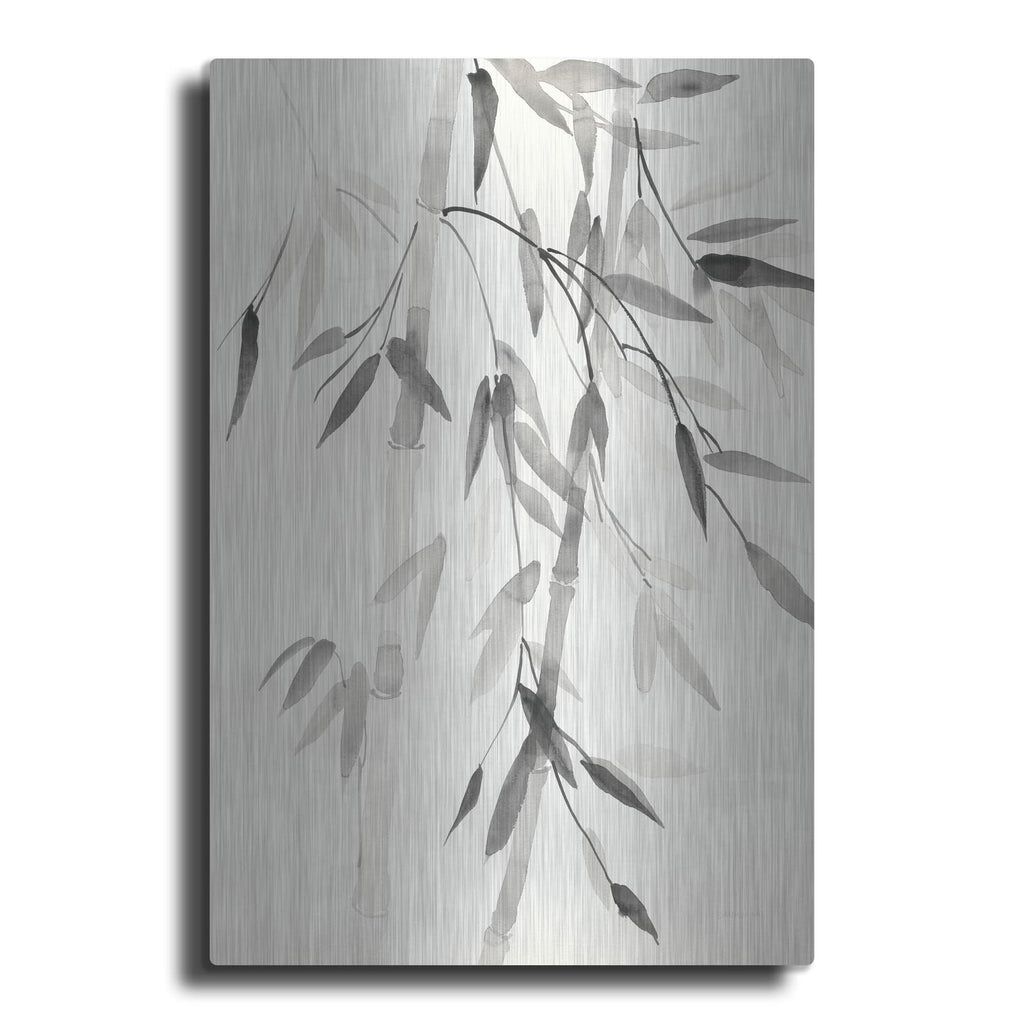 'Bamboo Leaves 5' by Danhui Nai – Metal Wall Art