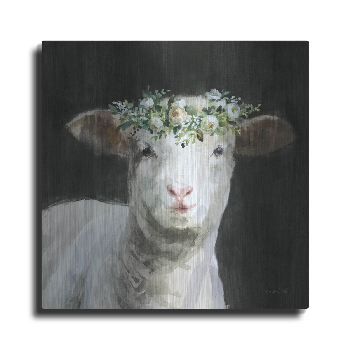 'Barnyard Whimsy 2' by Danhui Nai – Metal Wall Art