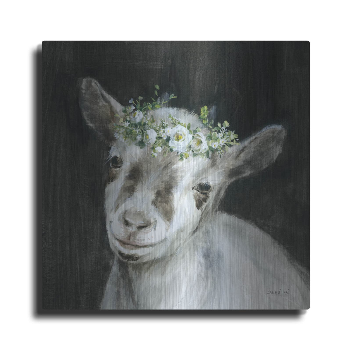 'Barnyard Whimsy 4' by Danhui Nai – Metal Wall Art