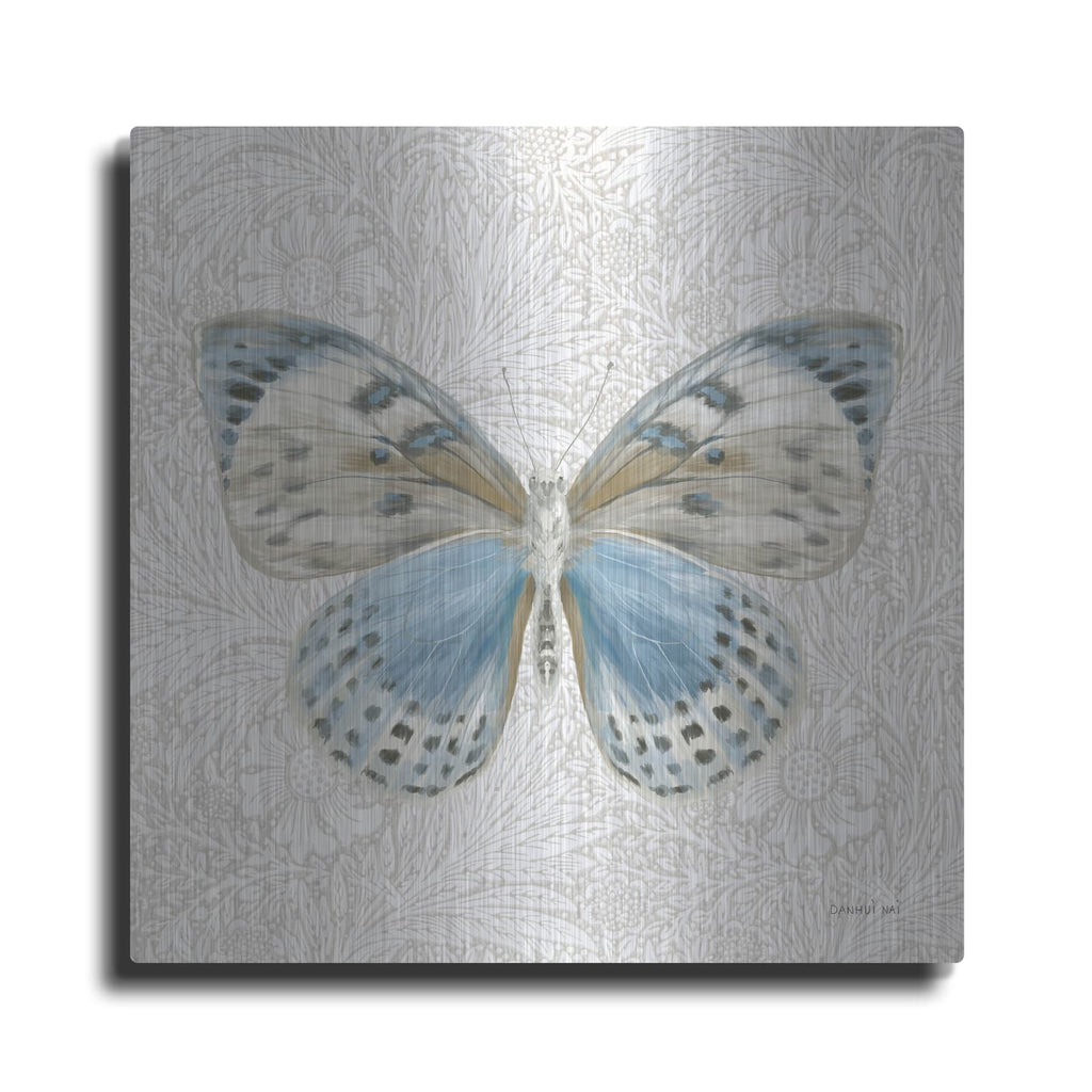 'Beetles And Butterflies 4' by Danhui Nai – Metal Wall Art