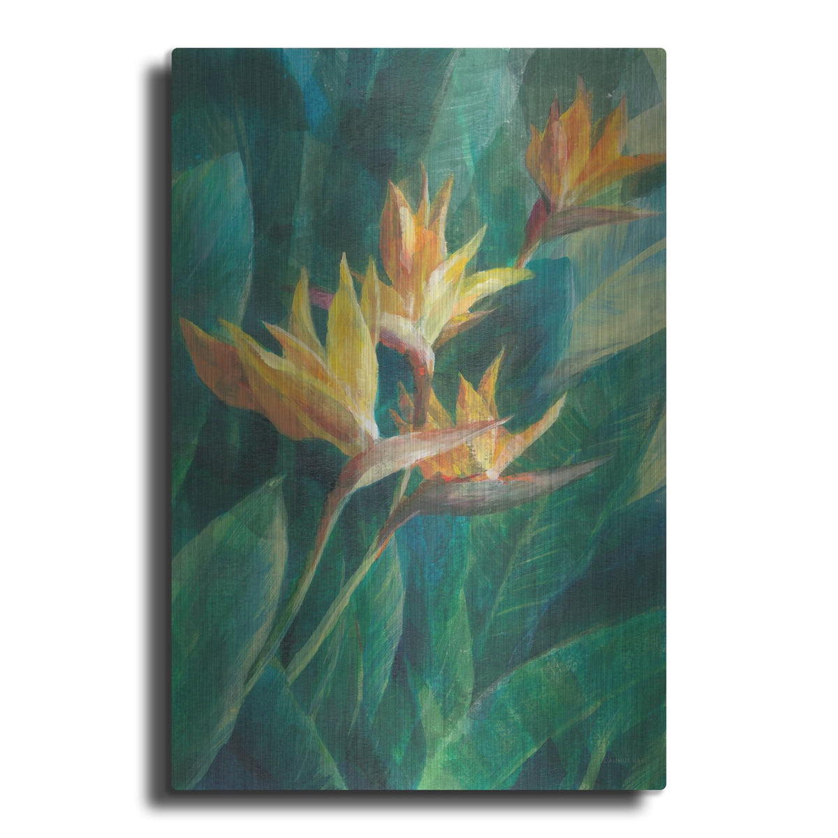 'Bird Of Paradise 1 C' by Danhui Nai – Metal Wall Art