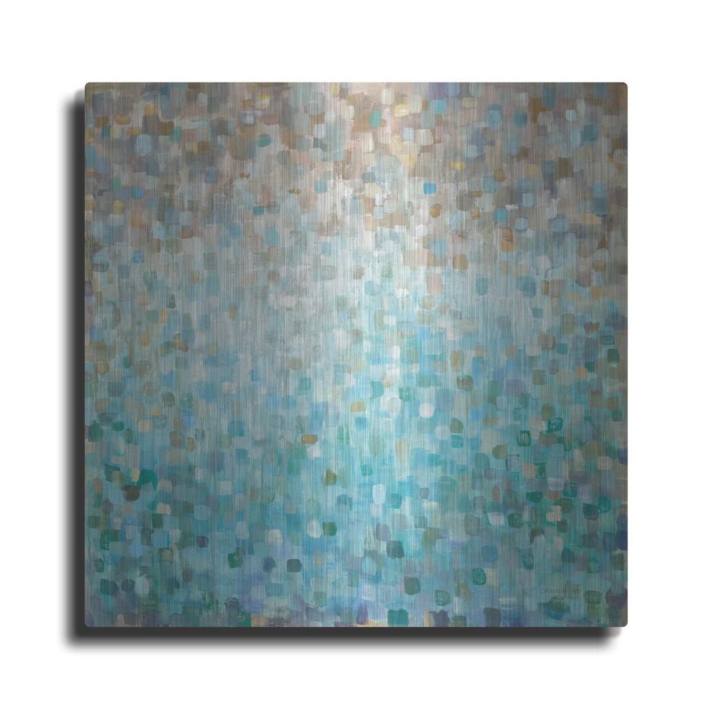 'Blocked Abstract' by Danhui Nai – Metal Wall Art