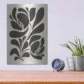 'Blooming Joy 4' by Danhui Nai – Metal Wall Art, 12x16 room view